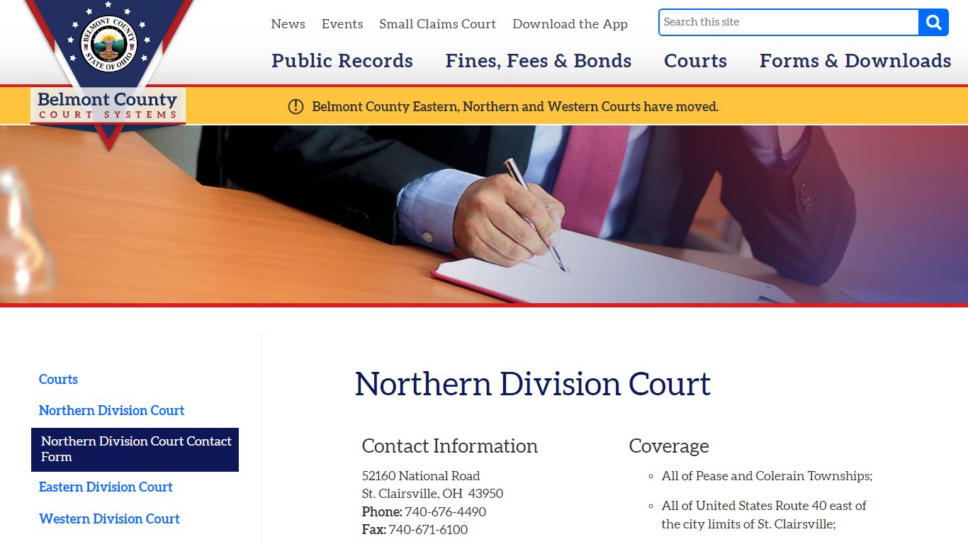 Northern Division Court > Courts | Belmont County Courts ...